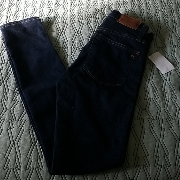 NWT MADEWELL Lucille High Rise Skinny Jeans 23 24 - Picture 5 of 5